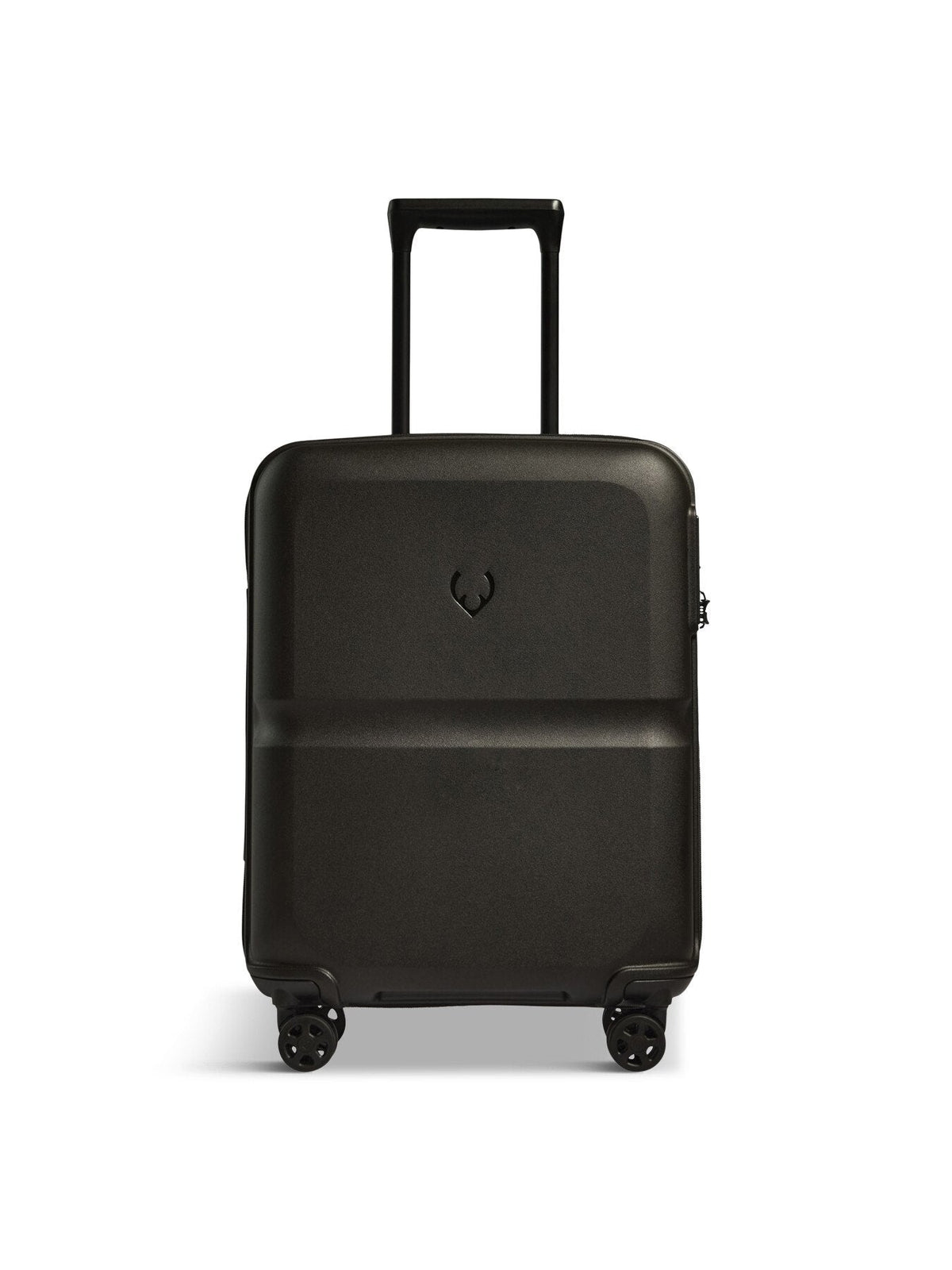 Single Stripe 55cm Cabin Suitcase Black