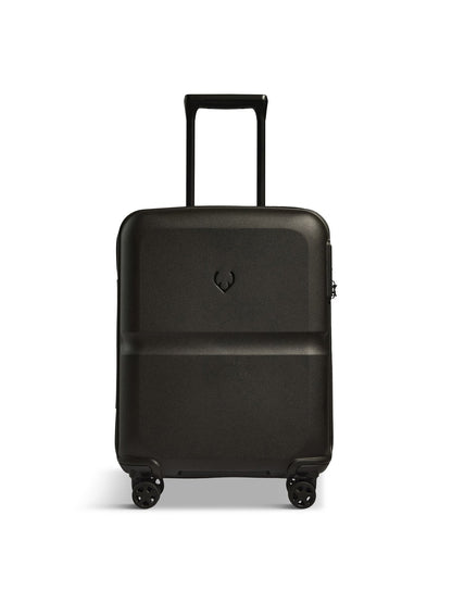 Single Stripe 55cm Cabin Suitcase Black
