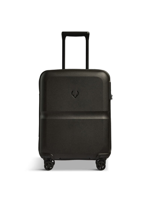 Single Stripe 55cm Cabin Suitcase Black