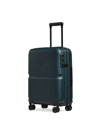 Single Stripe 55cm Cabin Suitcase Blue