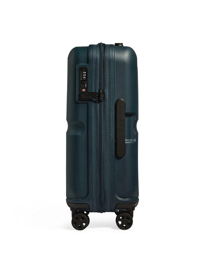 Single Stripe 55cm Cabin Suitcase Blue