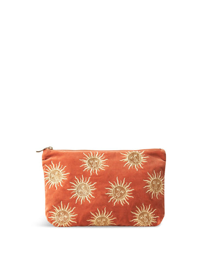 Sun Godess Rust Everyday Pouch