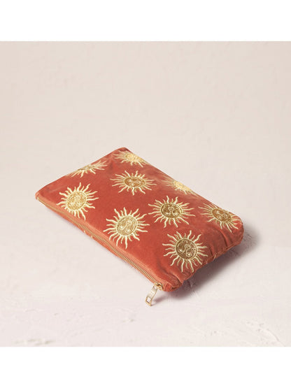 Sun Godess Rust Everyday Pouch