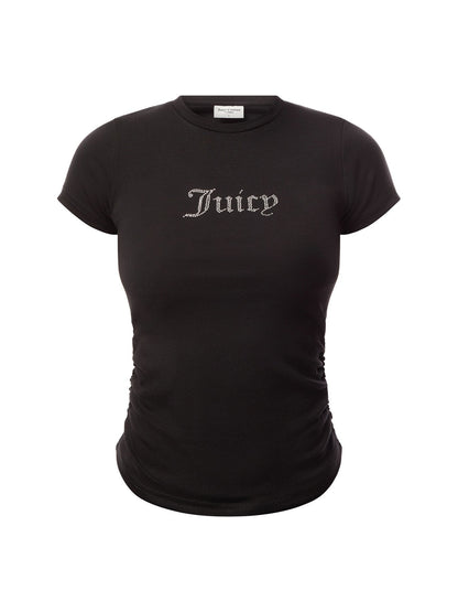 Dot Ruched Tee