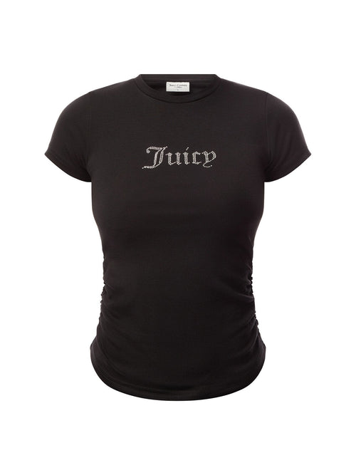 Dot Ruched Tee