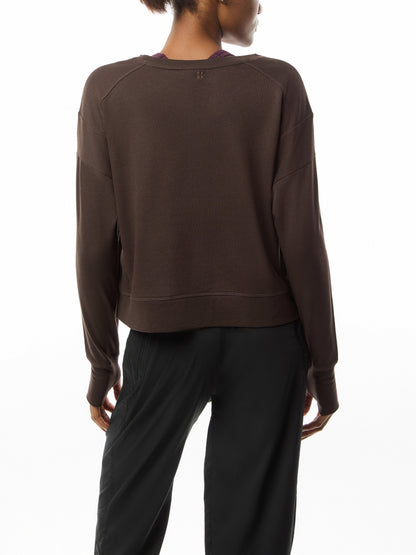 After Class Crop Sweatshirt