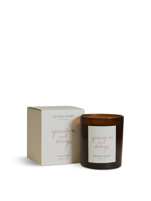 Geranium Orange Candle