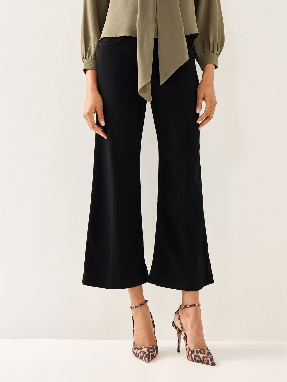 Anessa Wide Leg Jeans Black Shadow Black