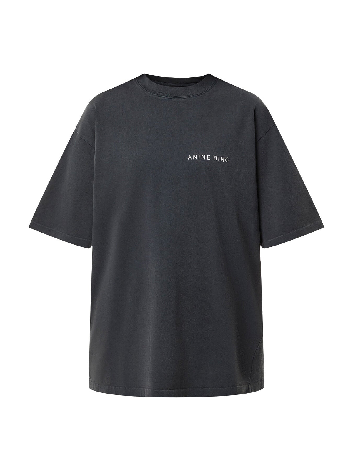 Kent Tee Twisted Snake - Washed Charcoal