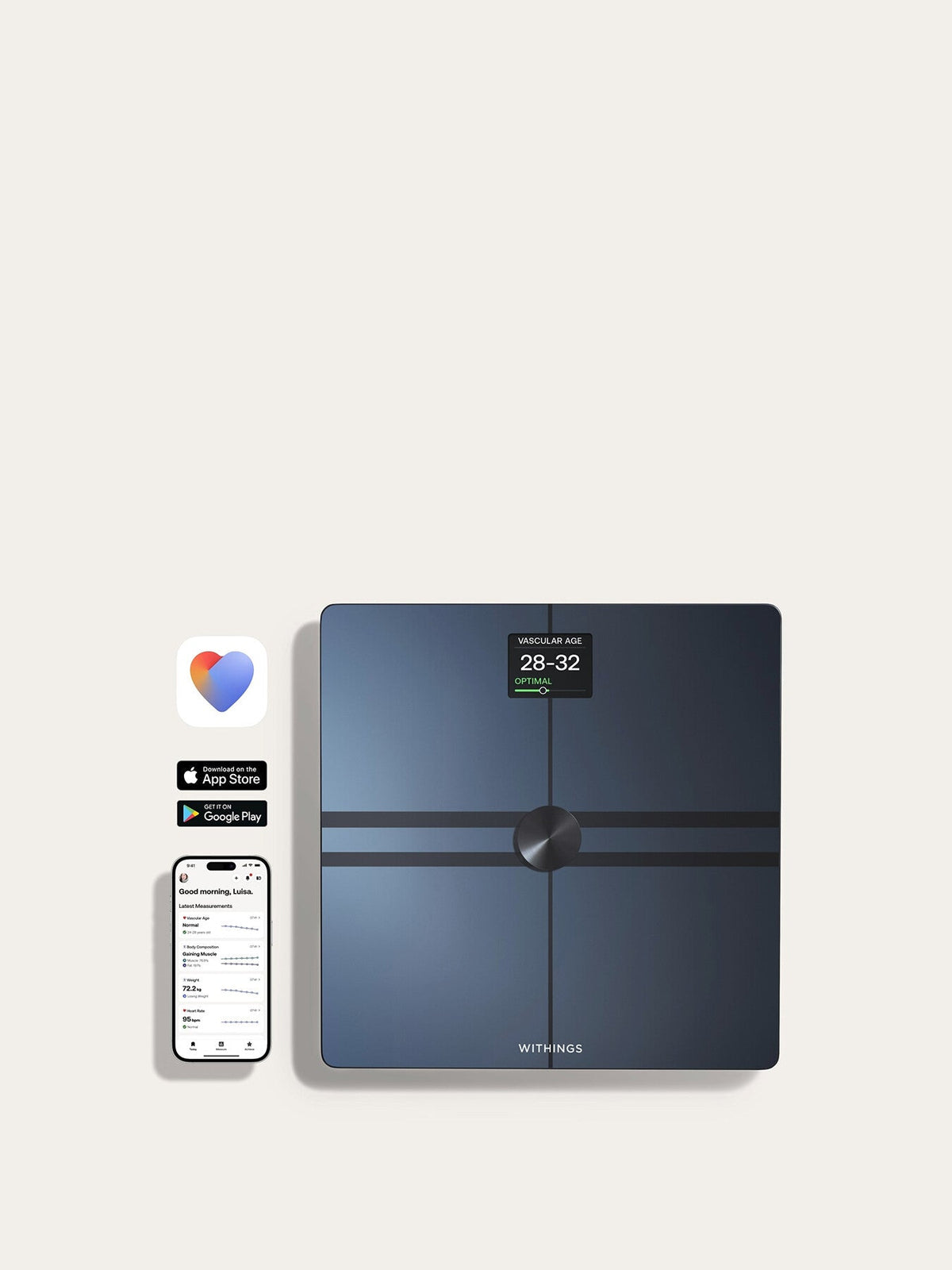 Body Comp Scale Black