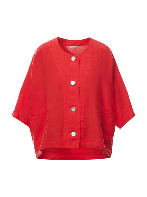 Organza Linen Relaxed Jacket