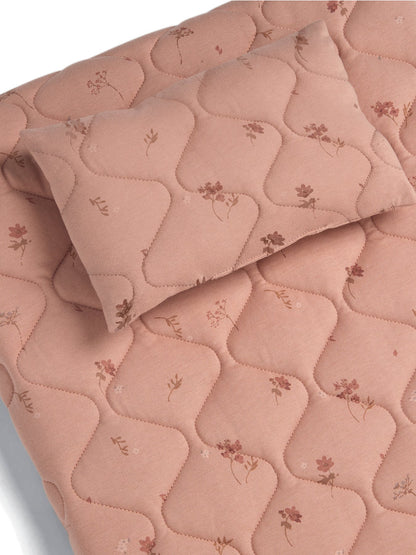Luxury Changing Mat Wildflower Pink