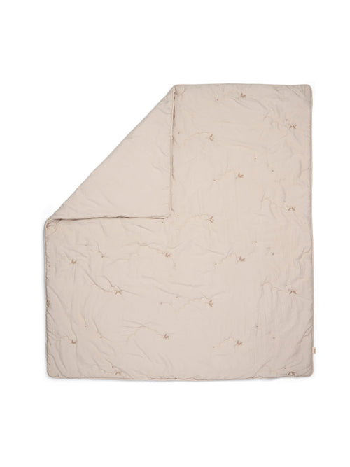 Cotbed Quilt Grey Duckling