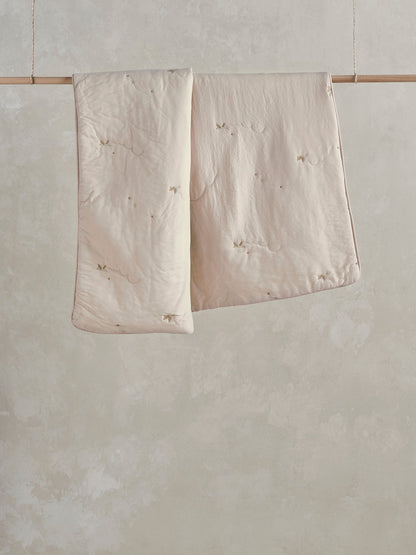 Cotbed Quilt Grey Duckling