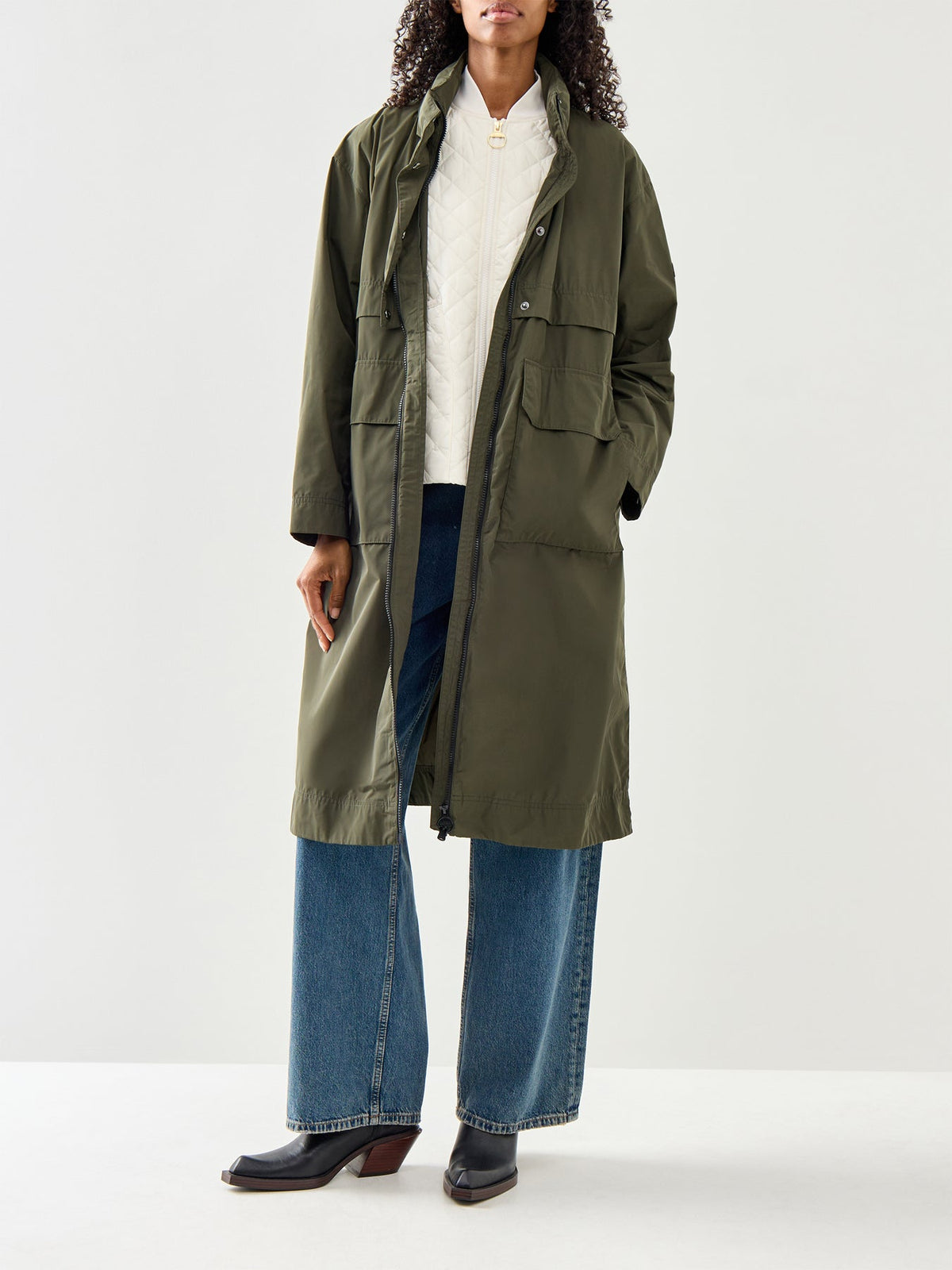 Womens Barbour International Roxanna Showerproof Jacket