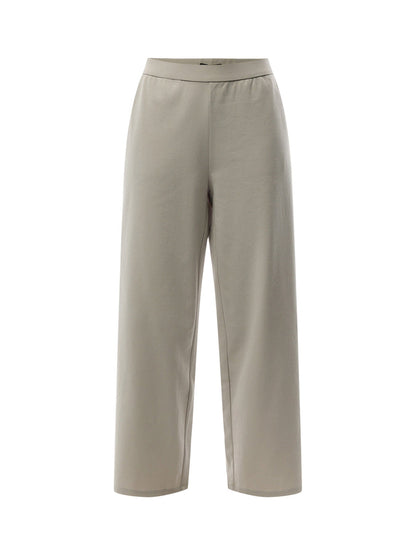 Wide Ankle Pant Cotton Blend