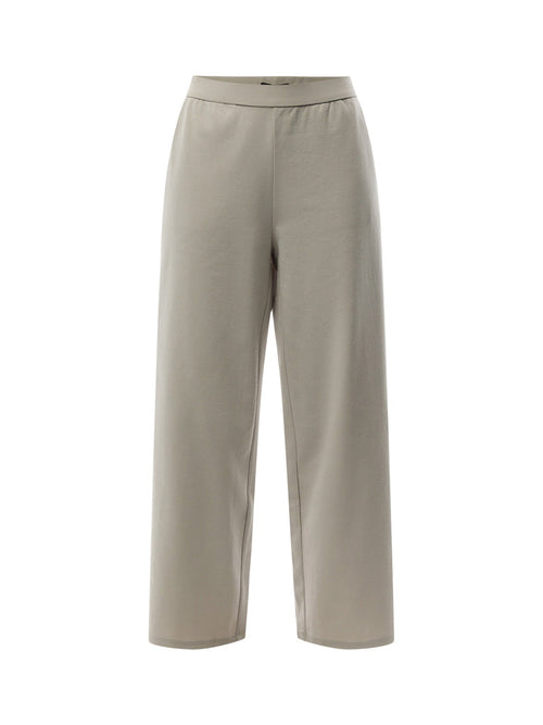 Wide Ankle Pant Cotton Blend