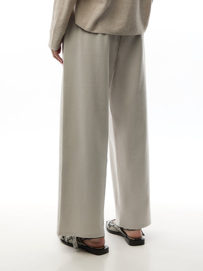 Wide Ankle Pant Cotton Blend