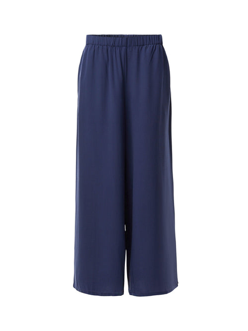 Wide Ankle Pant Silk Georgette