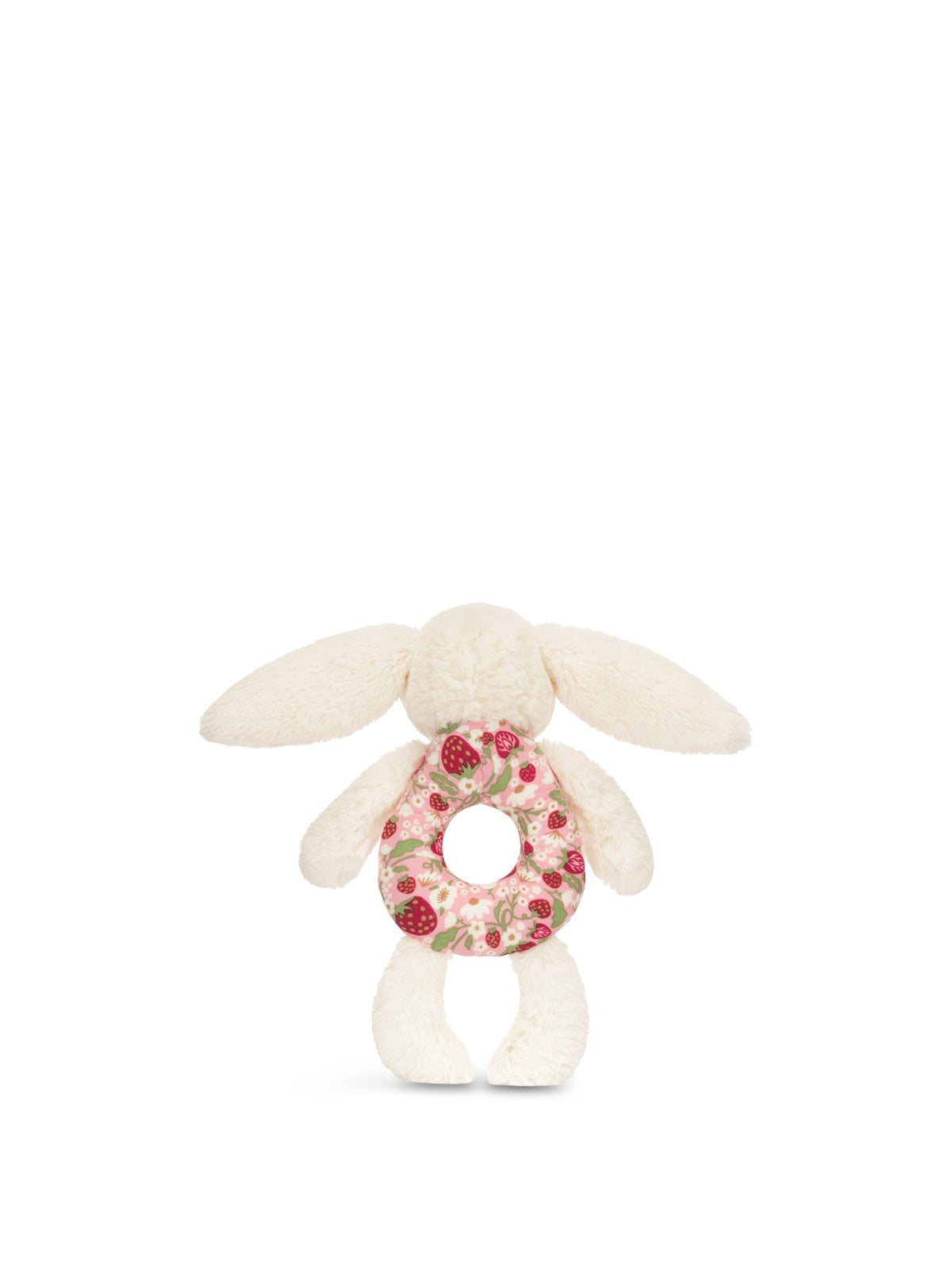 Blossom Cream Bunny Berry Ring Rattle 18cm