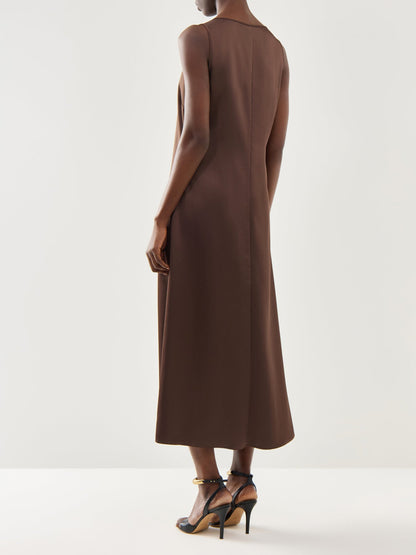 Weekend Canossa Slip Dress With Lace Neckline