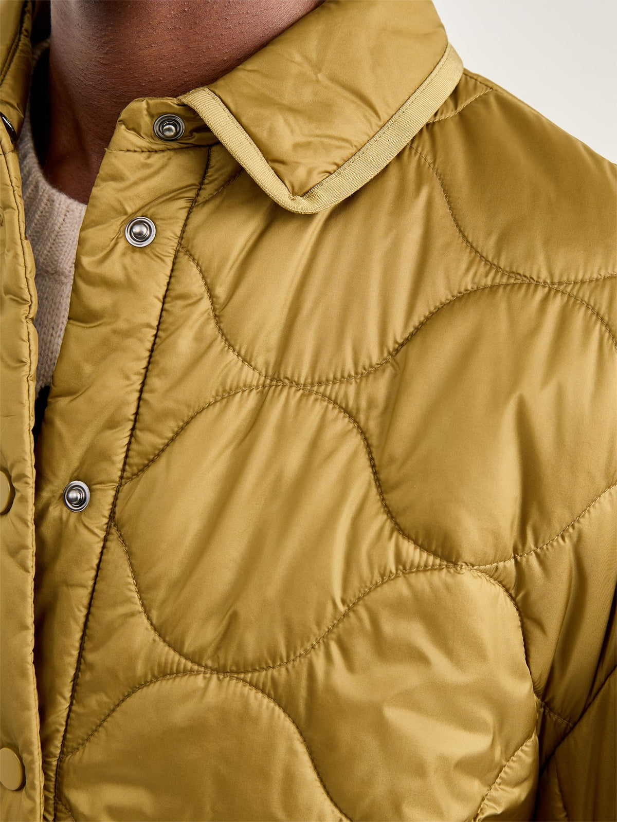 Zante Light Quilted Jacket Olive Green