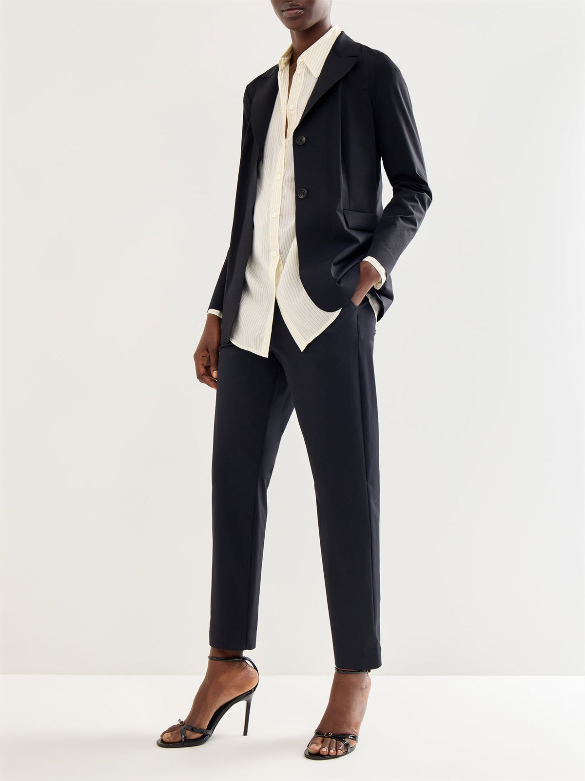 Ghiera Nylon Stretch Blazer Black