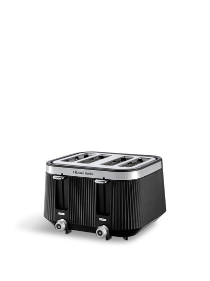 Bronte Black 4 Slice Toaster
