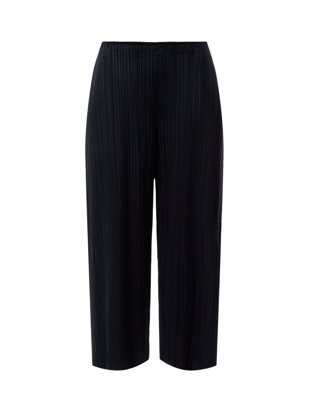 Pleats Mellow Blue Black Pants