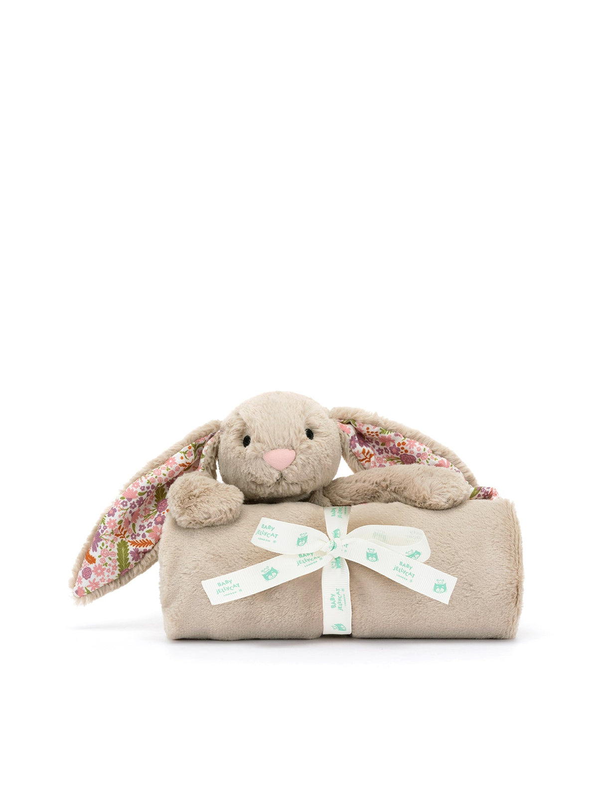 Blossom Beige Bunny Petal Blankie 56cm