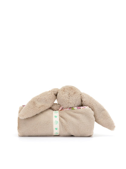 Blossom Beige Bunny Petal Blankie 56cm