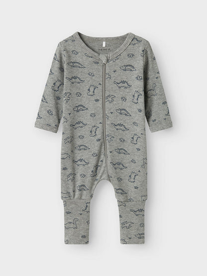 Kids' 2 Pack Baby Grow Grey & Black