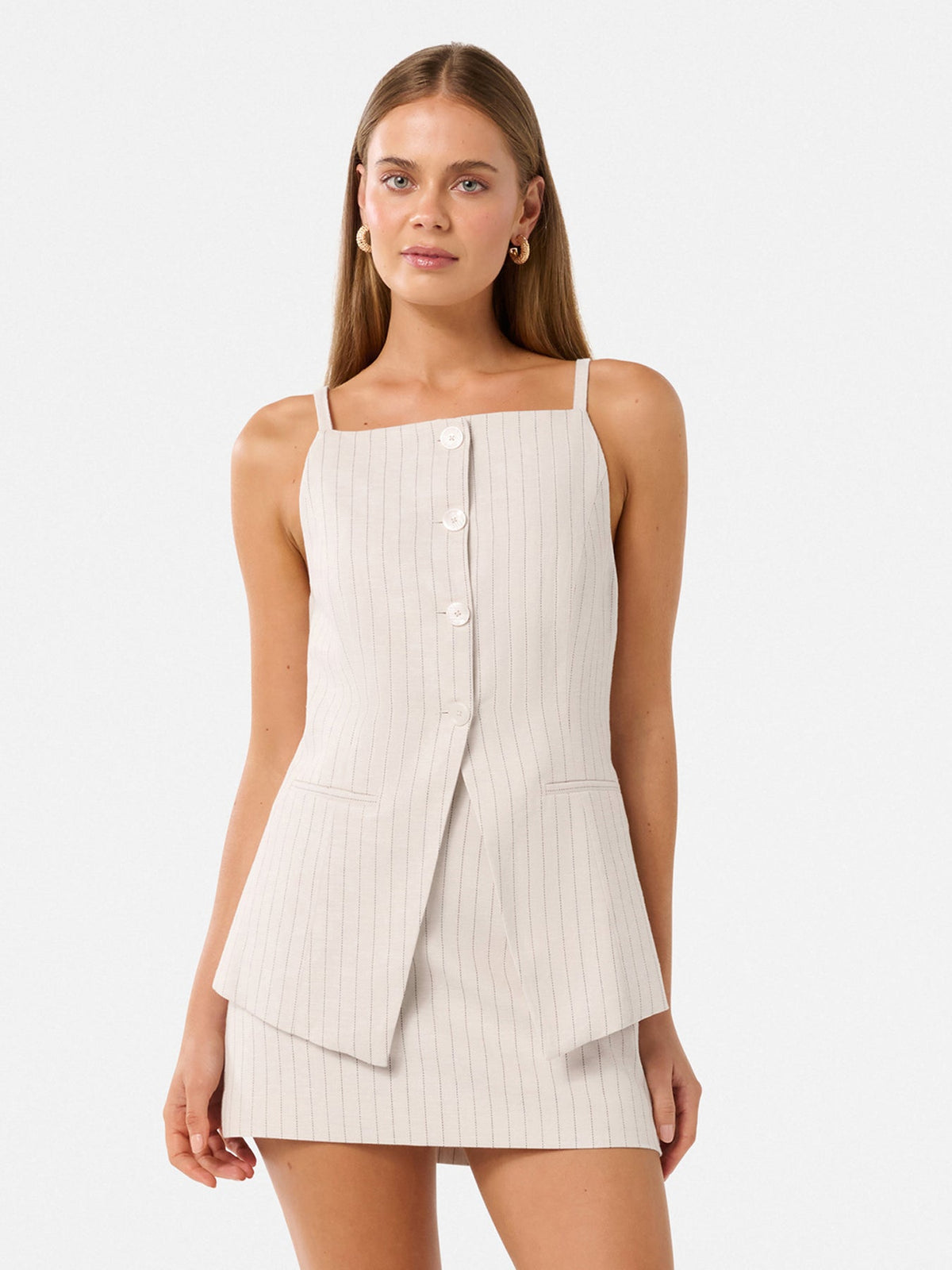 Ronnie High Neck Waistcoat