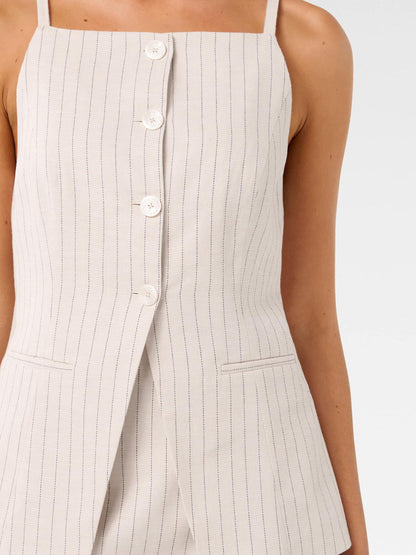 Ronnie High Neck Waistcoat
