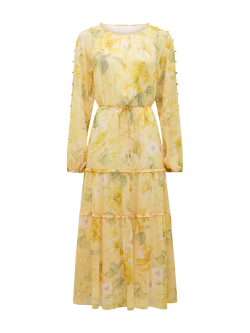 Wendy Waist Tie Midi Dress