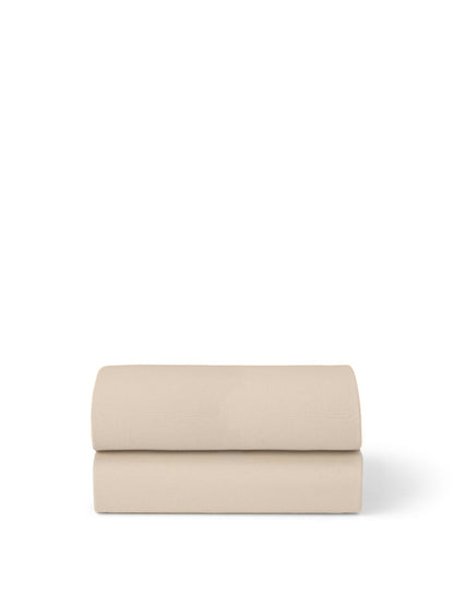 Brown Cotton 2 Pack Crib Fitted Sheets