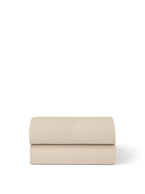Brown Cotton 2 Pack Crib Fitted Sheets
