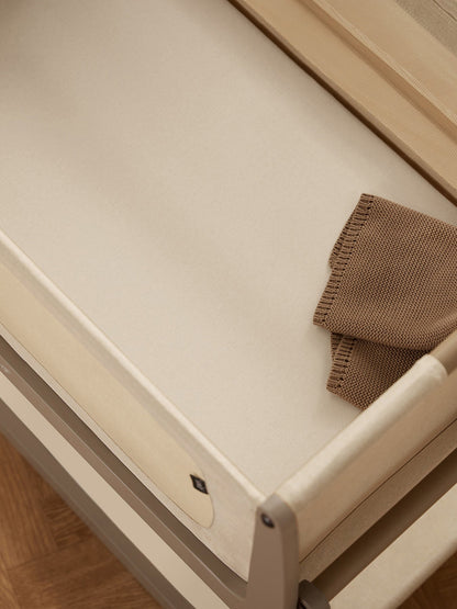 Brown Cotton 2 Pack Crib Fitted Sheets