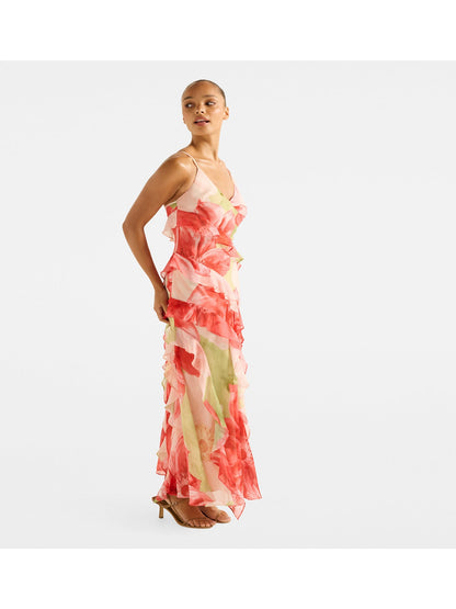 Poppy Ruffle Gown