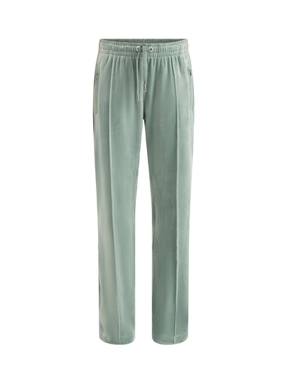 Tina Sweat Pants Diamante in Chinois Green