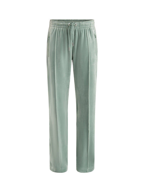 Tina Sweat Pants Diamante in Chinois Green
