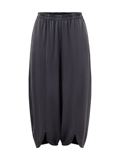 Silk Trouser Black