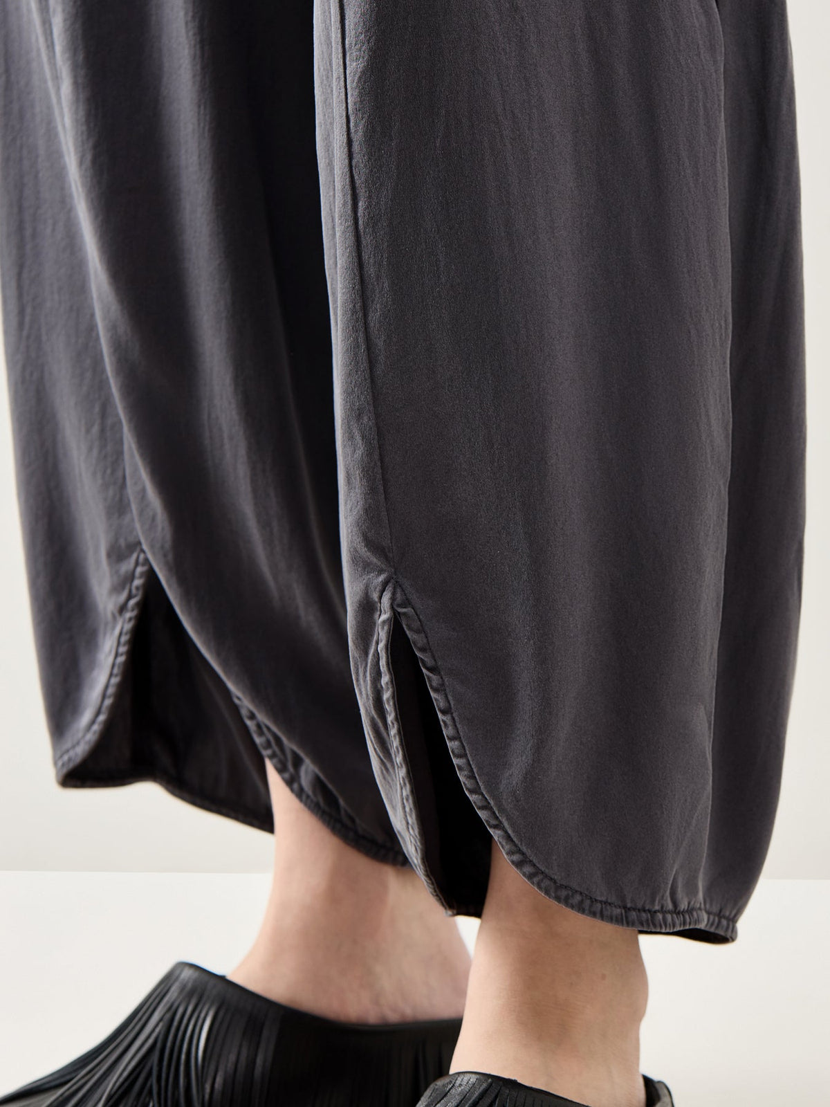 Silk Trouser Black