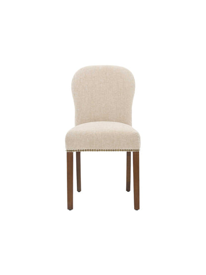 Gable Fabric Dining Chair Neutral