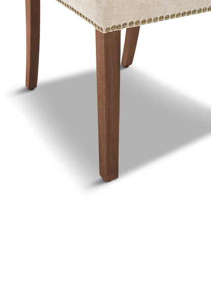 Gable Fabric Dining Chair Neutral