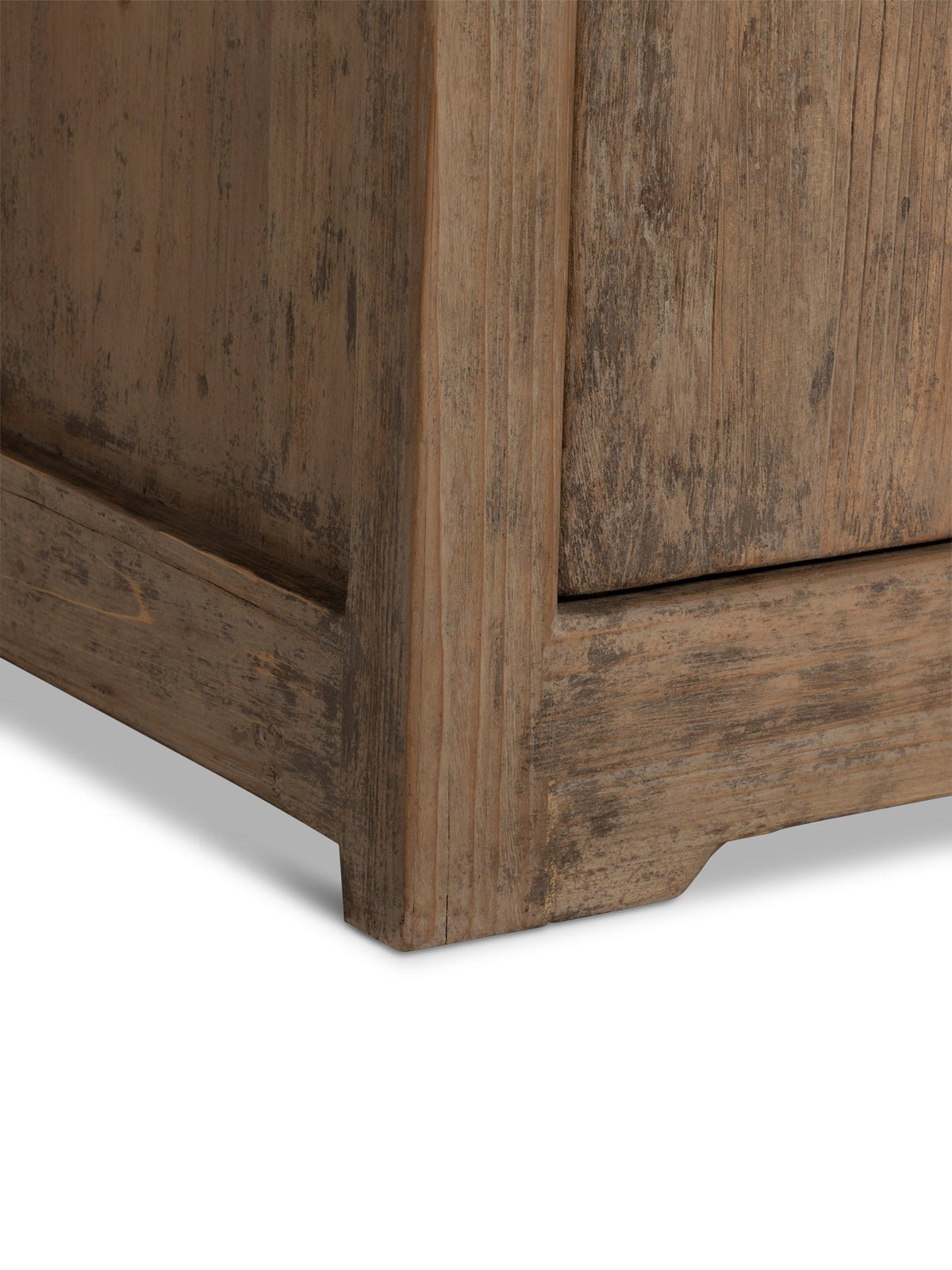 Quinta Brown Pine Wood 6 Door Cabinet