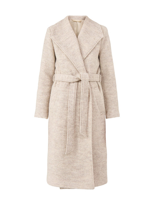 Rosa Boucle Coat Grey