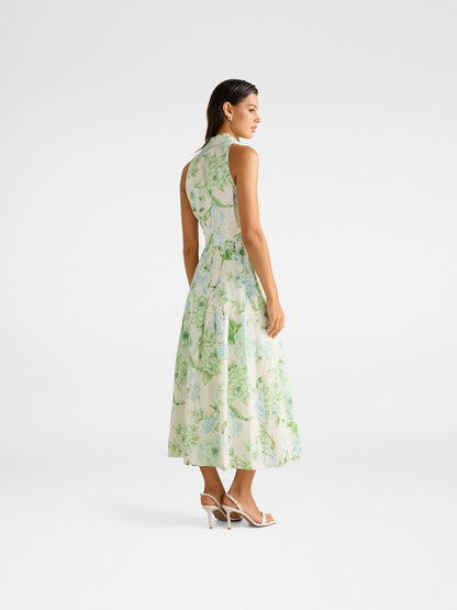 Lindsey Linen Tennis Dress