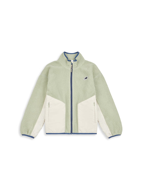 Kids’ Premium Borg Fleece Zip-Thru Funnel Multi