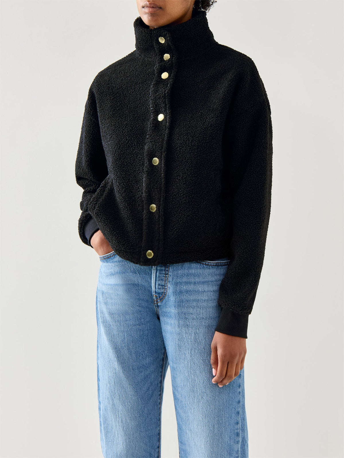 Womens Chole Fleece Black